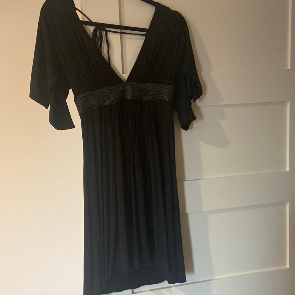 🖤 Black Sky Tunic Dress